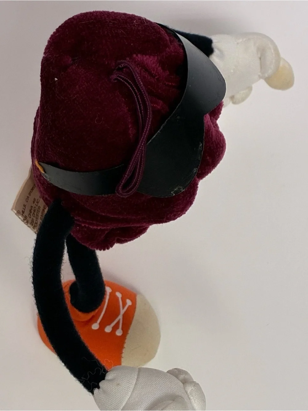 Hardee's Vintage Plush Figure California Raisins 7.5